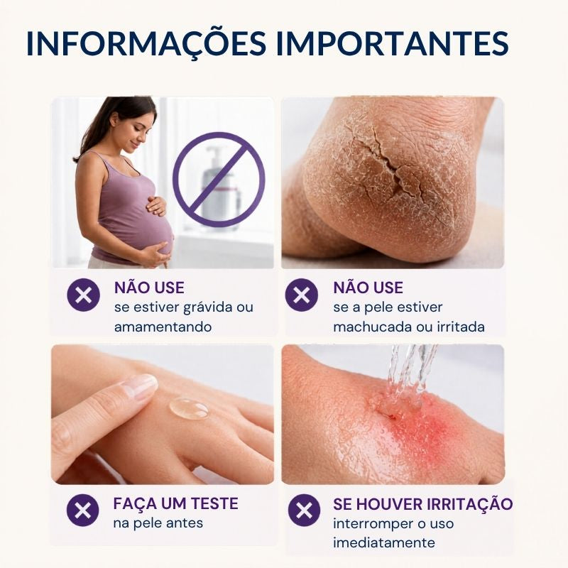 Máscara Peeling Renovadora para os Pés