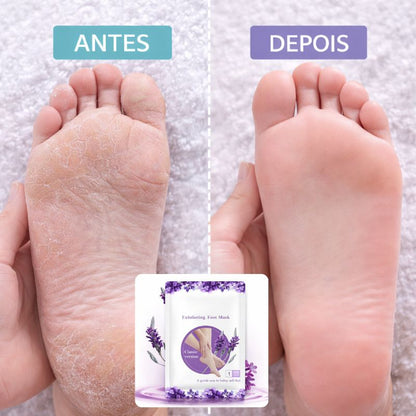 máscara peeling para os pés, meia esfoliante para os pés, peeling para os pés, máscara esfoliante para os pés, remover pele morta dos pés, eliminar calosidades, remover pele ressecada, tratamento para pés ressecados, hidratação dos pés, pés macios, pés lisos, renovar a pele dos pés, remover asperezas, calcanhares rachados, descamação dos pés, esfoliação dos pés, cuidados com os pés, tratamento para calcanhares, máscara para pés, peeling químico para os pés, Pisato Máscara Peeling para os Pés