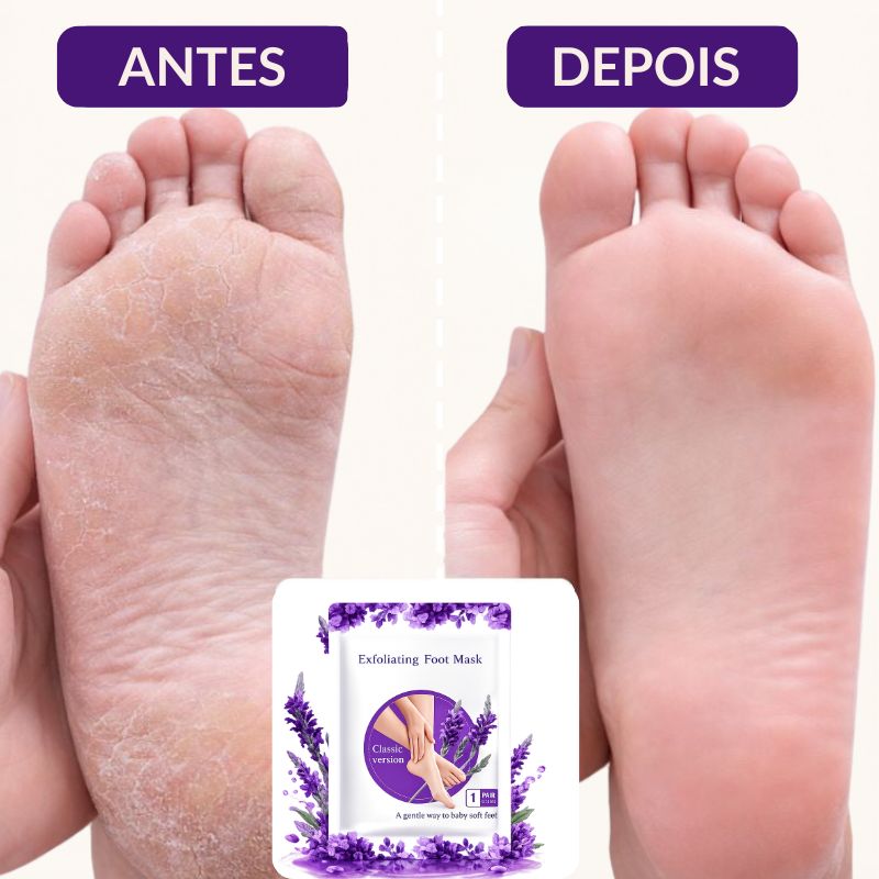 Máscara Peeling Renovadora para os Pés
